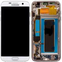 Samsung Galaxy S7 Edge G935f Touch+Lcd+Frame White Service Pack