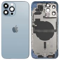iPhone 13 Pro Max Back Cover + Frame Blue Dissembled Grade A Original