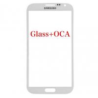 Samsung Galaxy  Note 2 N7100 / N7105 Glass+OCA White