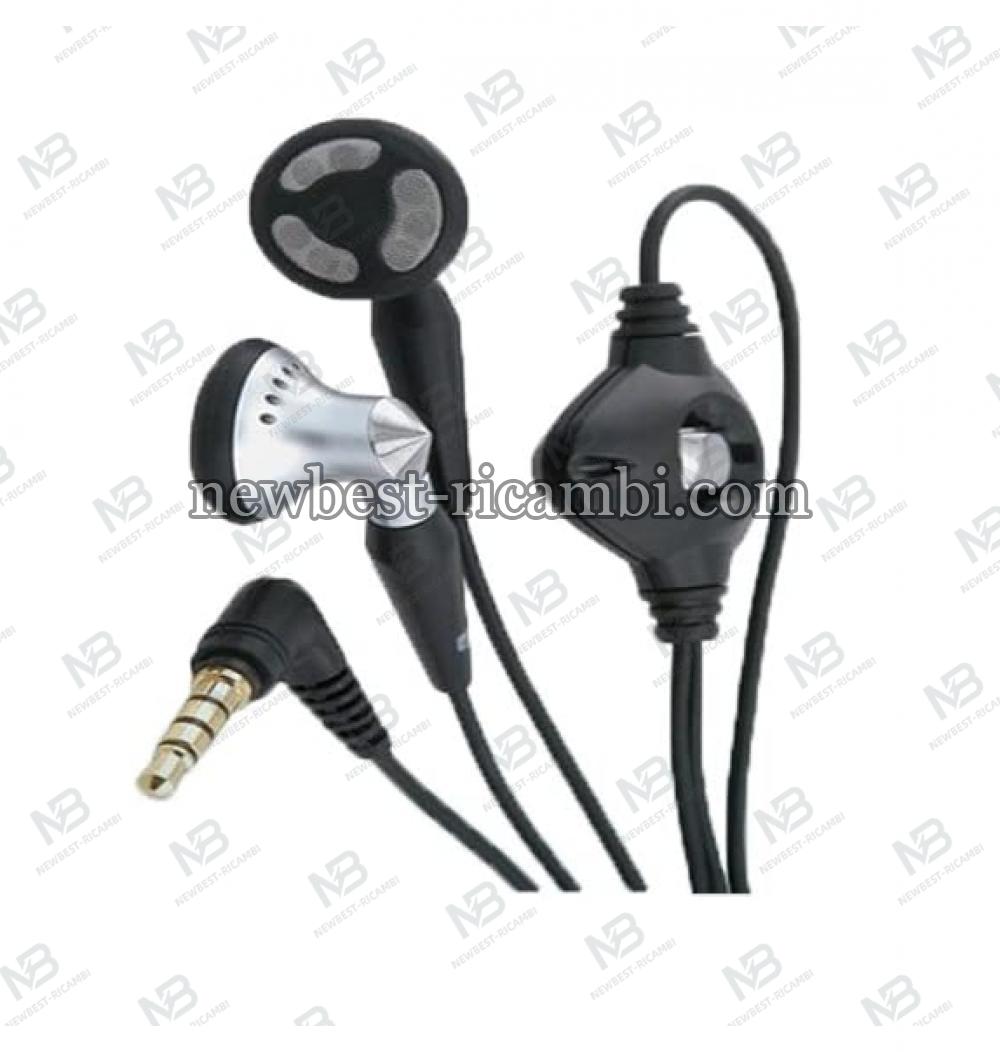 Black Berry Wired Stereo Headset 3.5mm Original Black Bulk