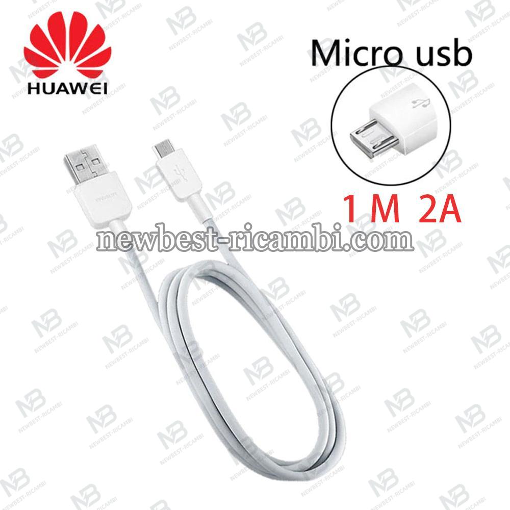 Huawei Data Cable USB To Micro USB  04071002 100CM White Original Bulk