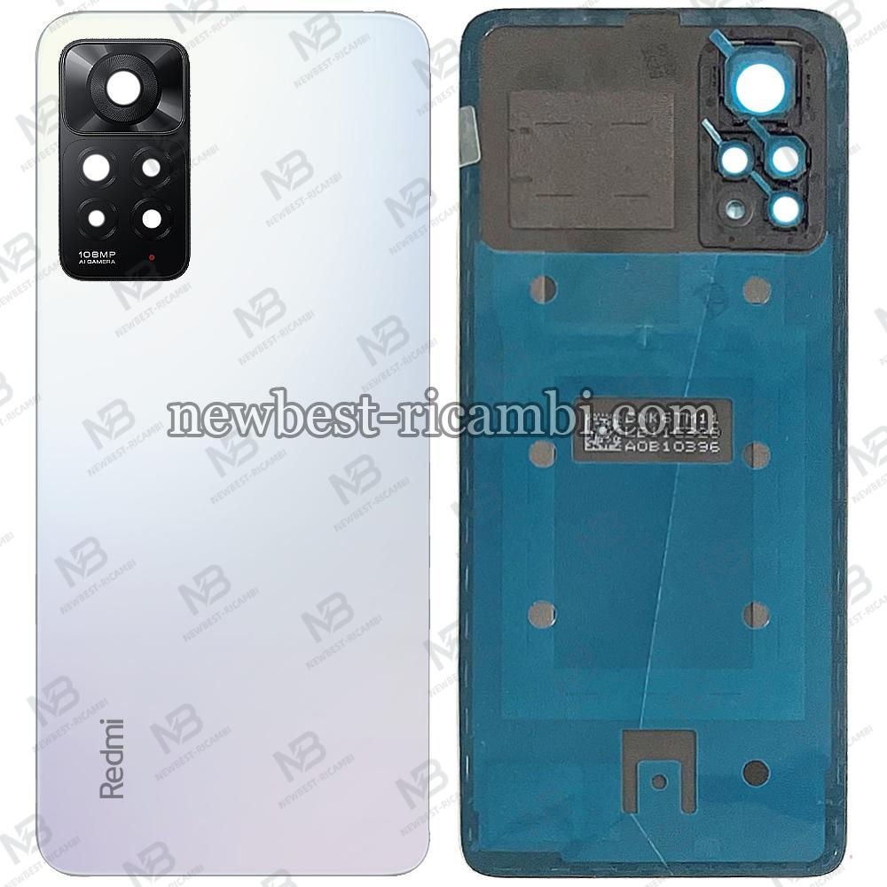 Xiaomi Redmi Note 11 Pro 4G Back Cover +Camera Glass White Original
