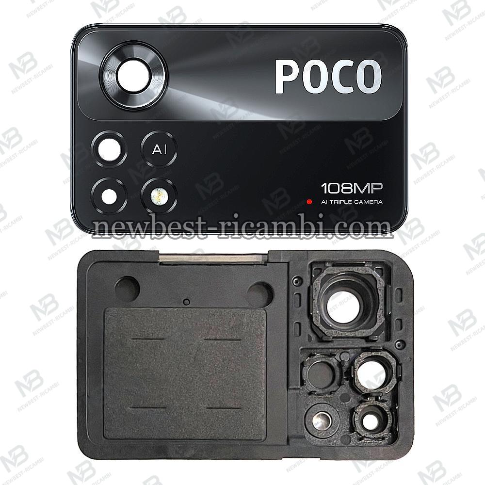 Xiaomi Poco X4 Pro 5G Camera Glass+Frame Black
