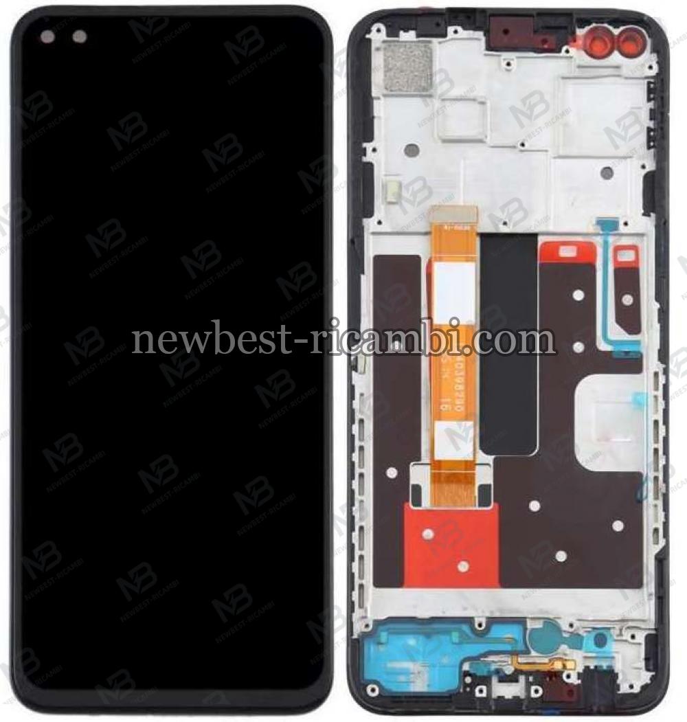 Oppo Reno 4Z 5G / A92s Touch+Lcd+Frame Black Original