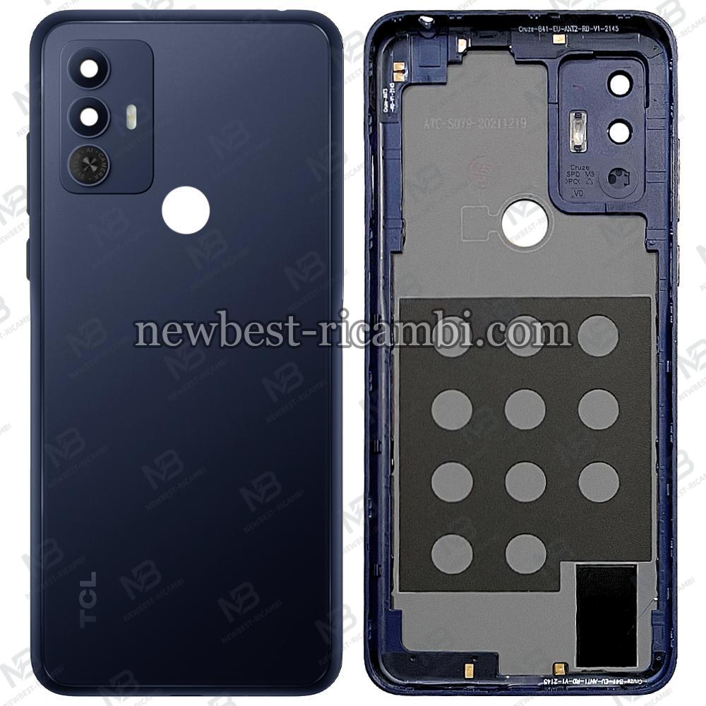 TCL 30E Back Cover+Camera Glass Blue