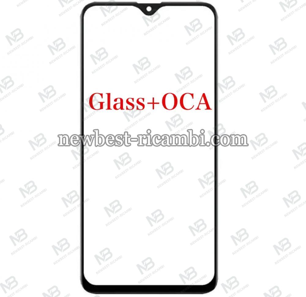 Oppo A16 / A17 /  A54S Glass+OCA Black