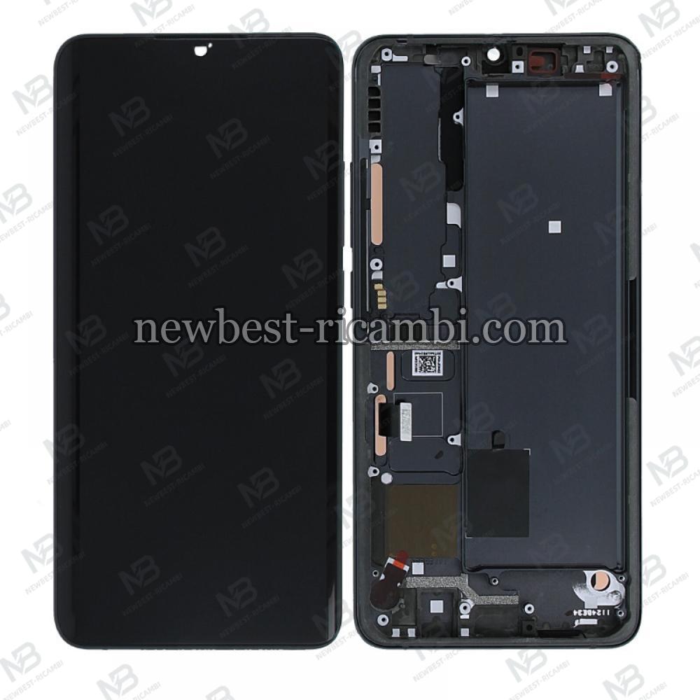 Xiaomi Mi Note 10 / Pro / Lite Touch + Lcd + Frame Black Service Pack