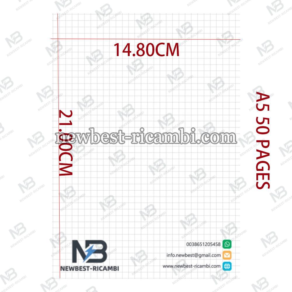 Newbest A5 Notepad 50 Pages 