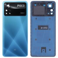 Xiaomi Poco X4 Pro 5G Back Cover+Camera Glass Blue Original