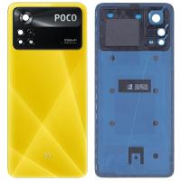 Xiaomi Poco X4 Pro 5G Back Cover+Camera Glass Yellow Original