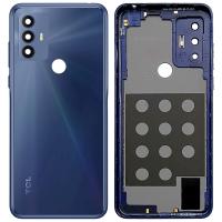 TCL 30SE Back Cover+Camera Glass Atlantic Blue