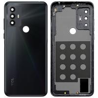 TCL 30SE / 616H Back Cover+Camera Glass Gray
