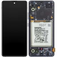 Samsung Galaxy A51 5G A516 Touch+Lcd+Frame+Battery Black  Dissemble Original Grade A