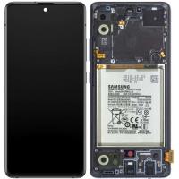 Samsung Galaxy A51 5G A516 Touch+Lcd+Frame+Battery Black  Dissemble Original Grade B