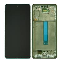 Samsung Galaxy A73 5G A736 Touch + Lcd + Frame Green Service Pack