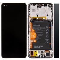 Huawei Honor 50 Lite / Nova 8i Touch + Lcd + Frame + Battery Black Service Pack