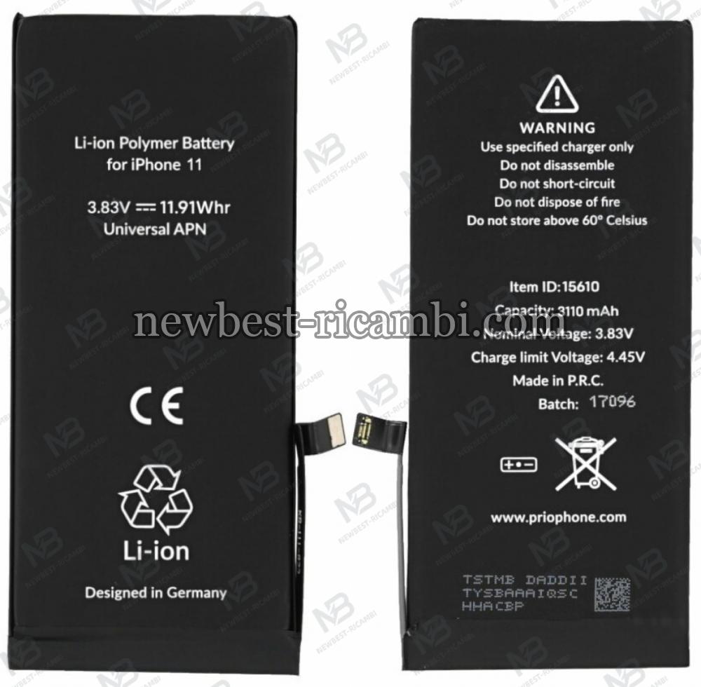 iPhone 11 Battery High Capacity 3550 mAh OEM
