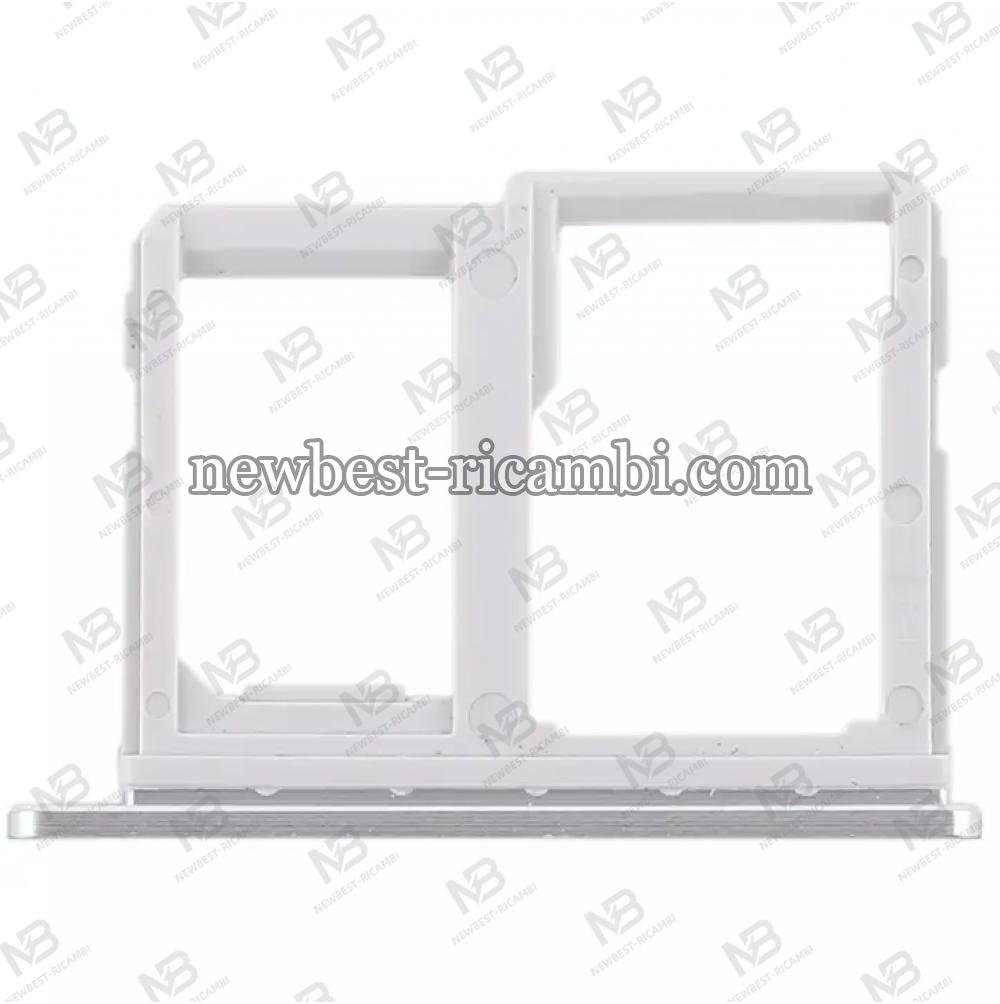 LG Q60 LM-X525EAW Sim Tray Silver