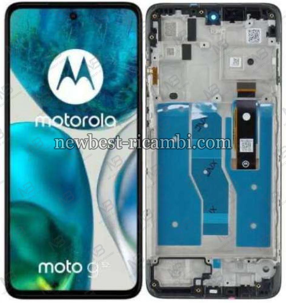 Motorola Moto G52 XT2221 Touch+Lcd+Frame Black Original