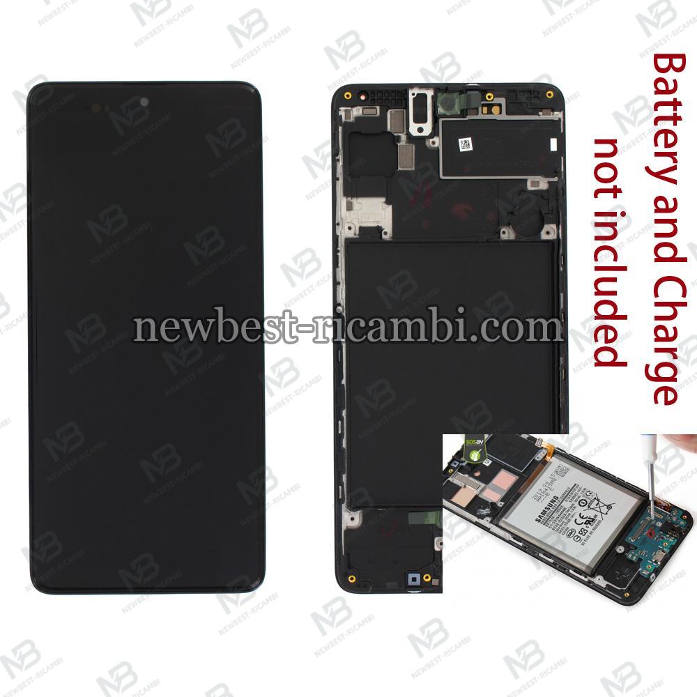 Samsung Galaxy A715 Touch+Lcd+Frame Disassemble From New Phone B