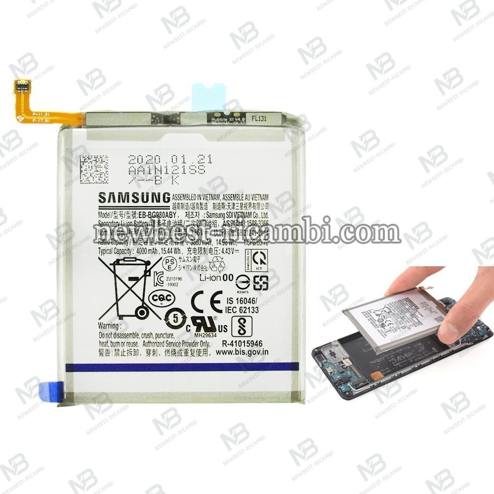 Samsung Galaxy G980 / G981 Battery Disassemble From New Phone A