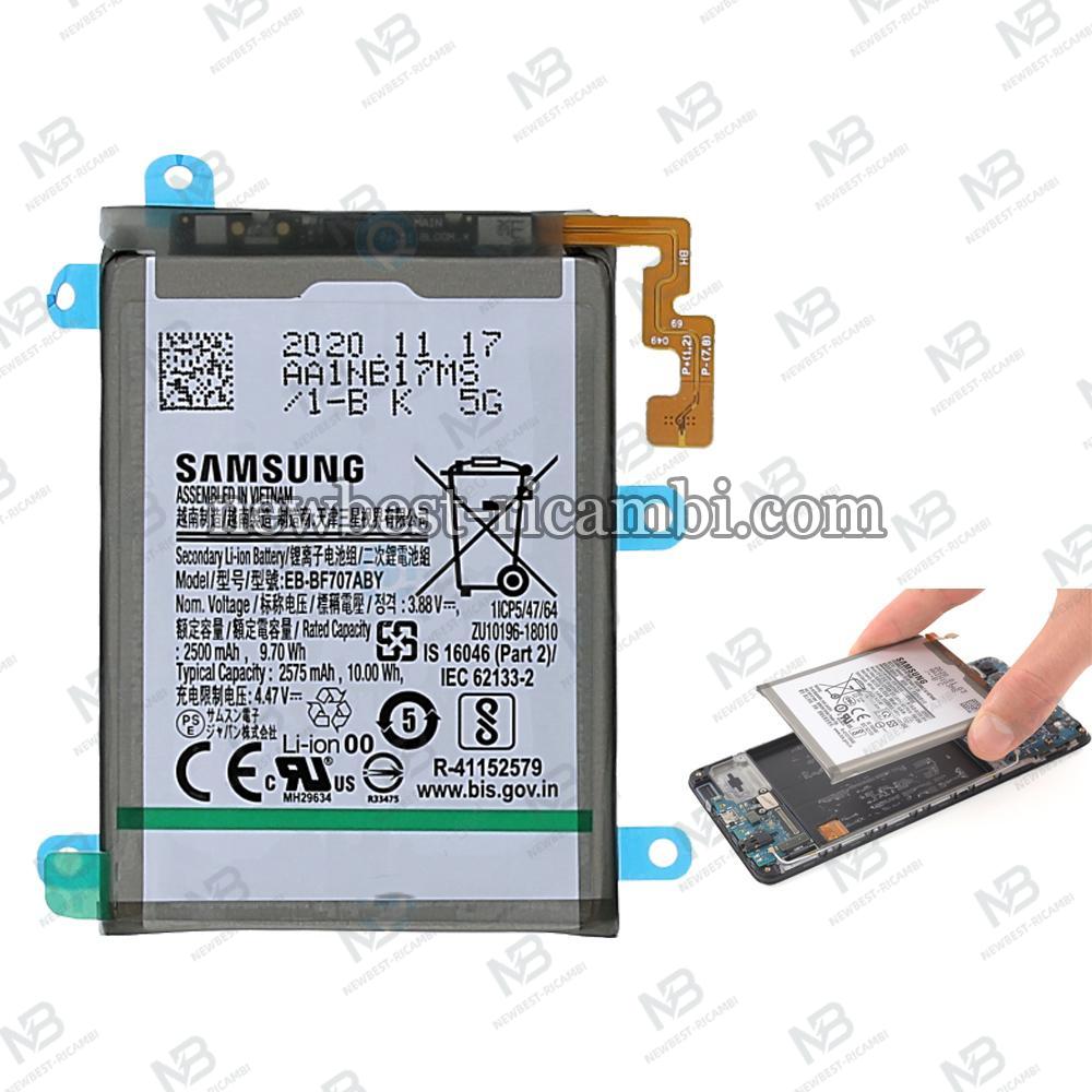 Samsung Galaxy F707 (EB-BF707ABY) Main Battery Disassemble From New Phone A