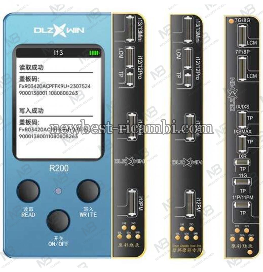 DLZXWIN DL R200 MULTIFUNCTIONAL TRUE TONE RECOVERY DEVICE For iPhone 7-13 Mini