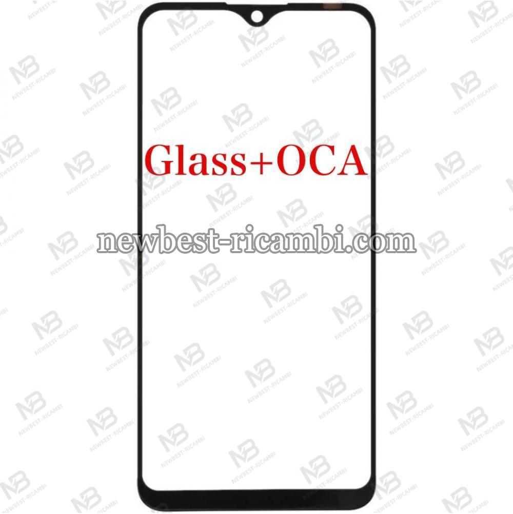 Oppo A15 (CPH2185 / CPH2179) Glass + OCA Black