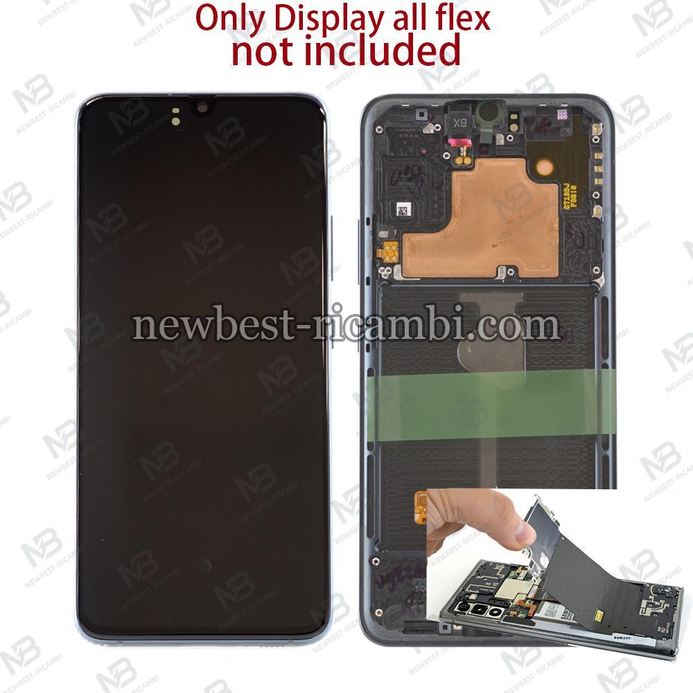 Samsung Galaxy A908 Touch+Lcd+Frame Black Original Disassembled Grade A