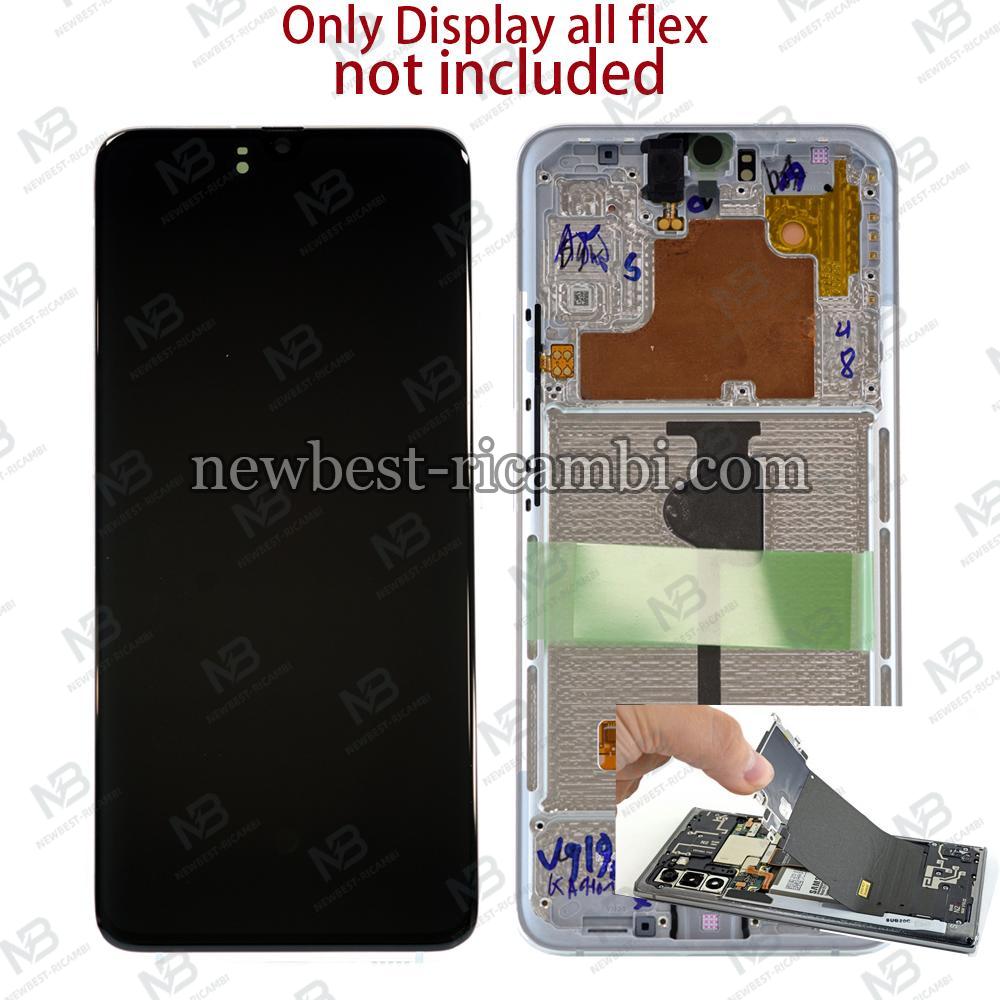 Samsung Galaxy A908 Touch+Lcd+Frame White Disassemble From New Phone A