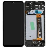 Samsung Galaxy M135  ( Flex A135f )  Touch + Lcd + Frame Black  Original Assembled
