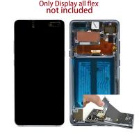 Samsung Galaxy G977 Touch+Lcd+Frame Black Disassemble From New Phone A