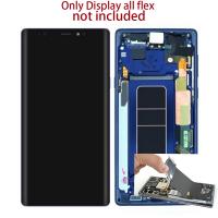 Samsung Galaxy Note 9 / N960 Touch+Lcd+Frame Blue Disassemble From New Phone A