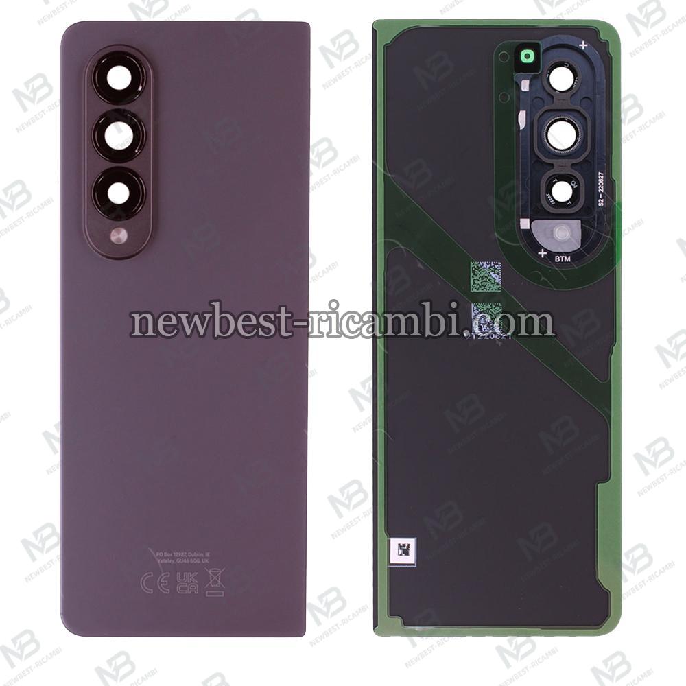 Samsung Galaxy Z Fold 4 F936 Back Cover Burgundy Original