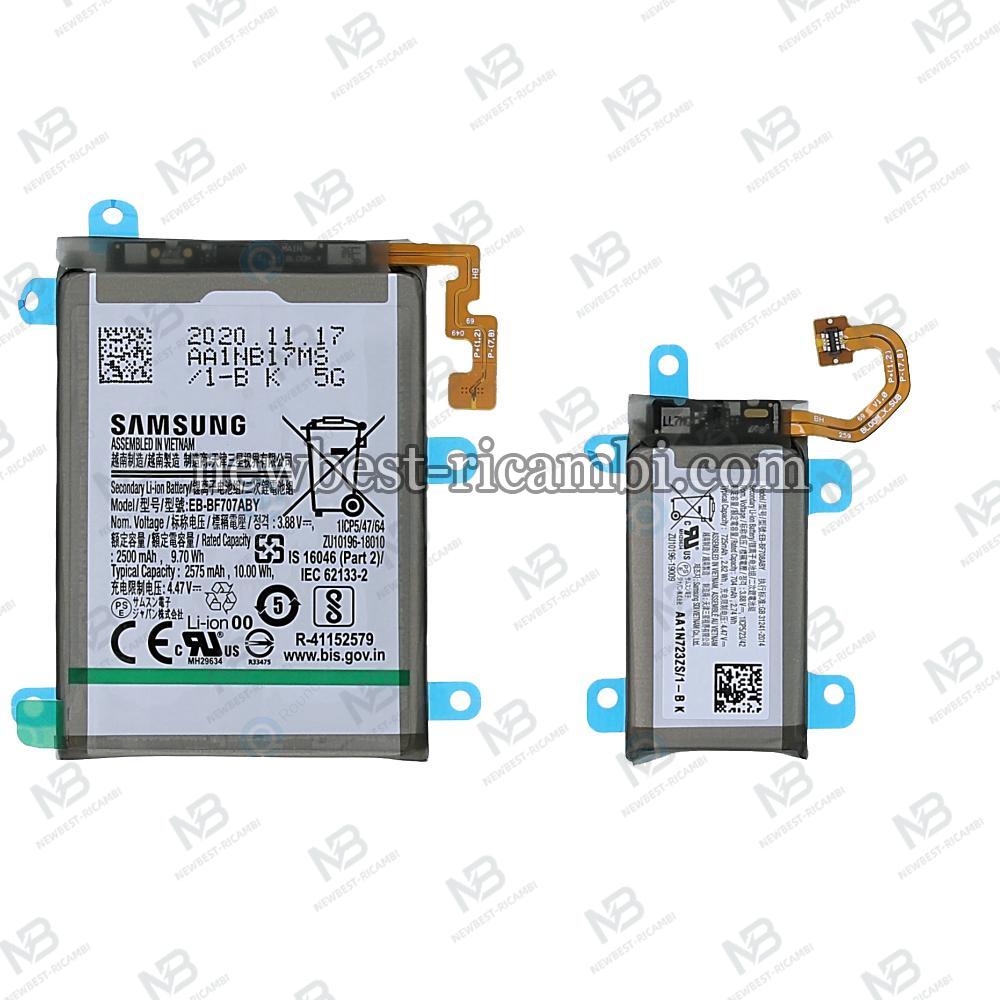 Samsung F707B Galaxy Z Flip 5G Main (EB-BF707ABY) + Sub Battery (EB-BF708ABY) Service Pack