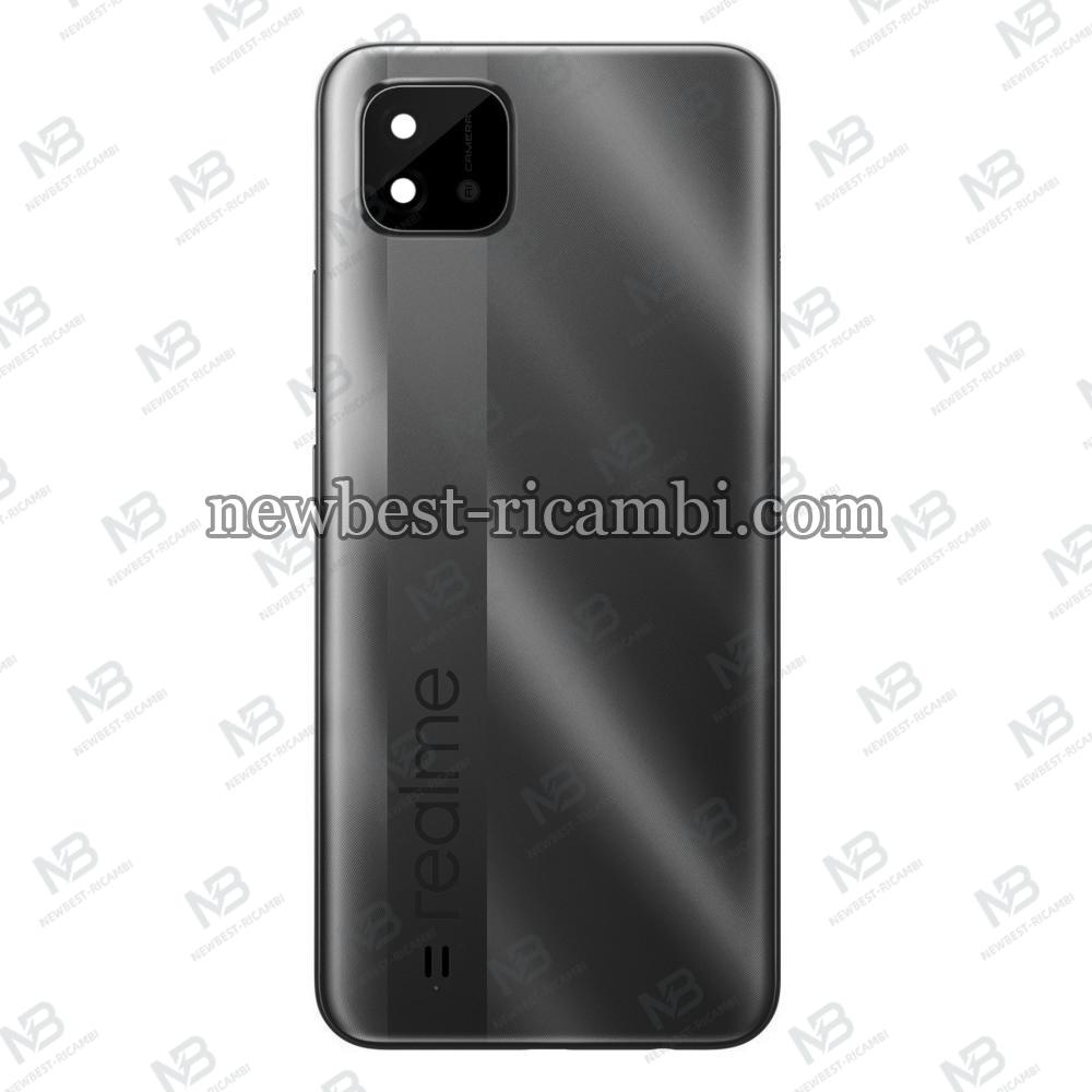 Realme C11 2021 Back Cover+Camera Glass Grey Service Pack