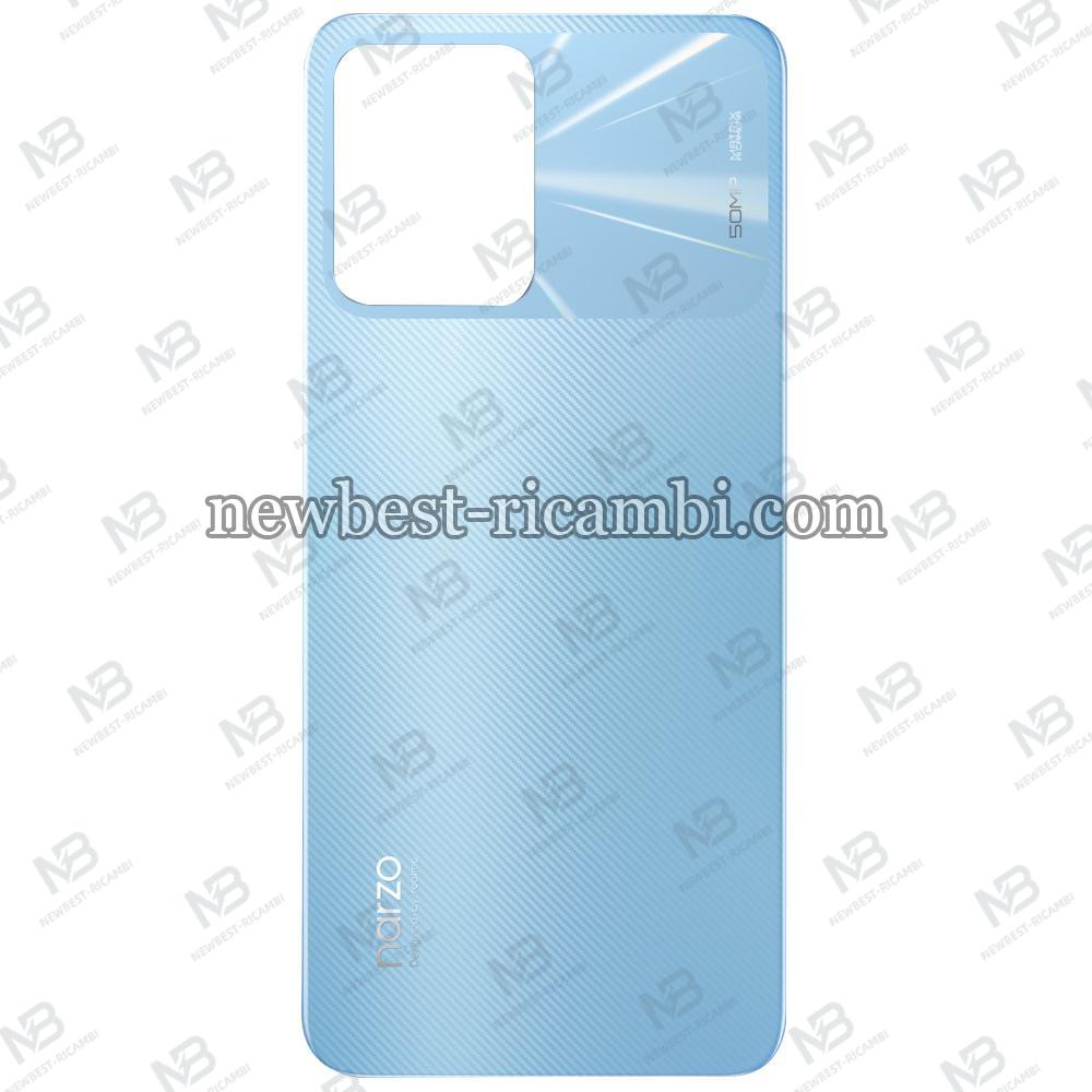 Realme Narzo 50A Prime Back Cover Blue Service Pak