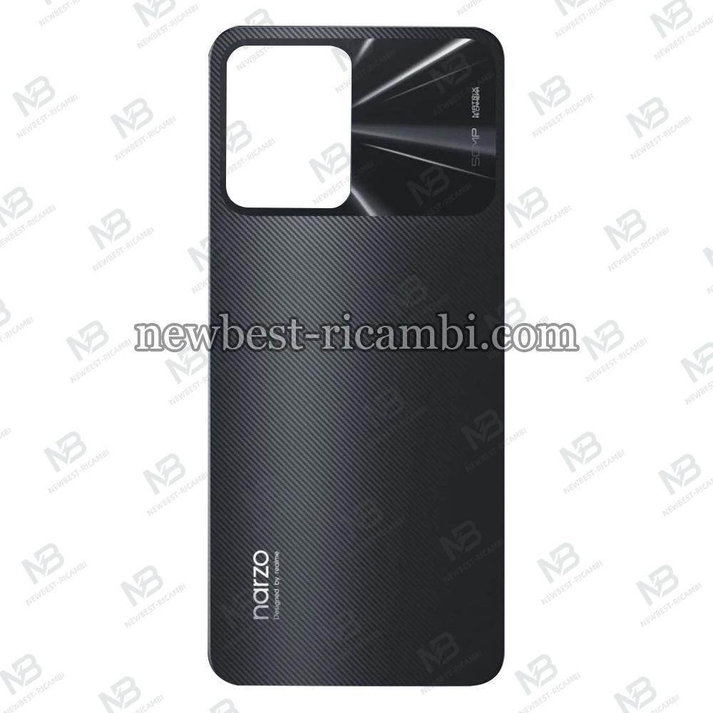 Realme Narzo 50A Prime Back Cover Black Service Pak