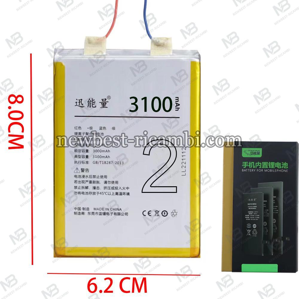 Sooner Universal Battery For Smartphone 2 3100 Mah