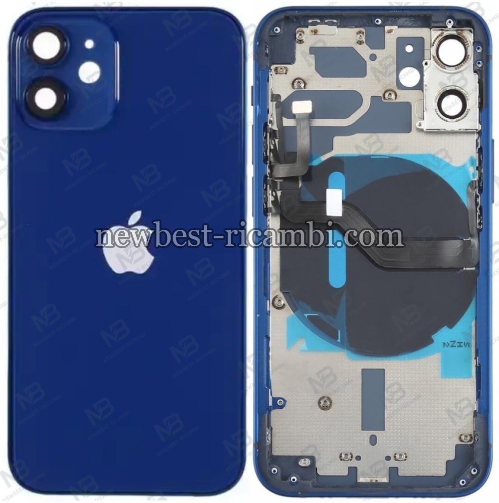 iPhone 12 Mini Back Cover With Frame Blue Original  Dissemble