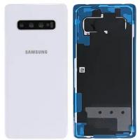 samsung galaxy S10 plus G975f back cover+camera glass ceramic white original