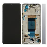 Xiaomi Poco F4 Touch+Lcd+Frame Silver Original