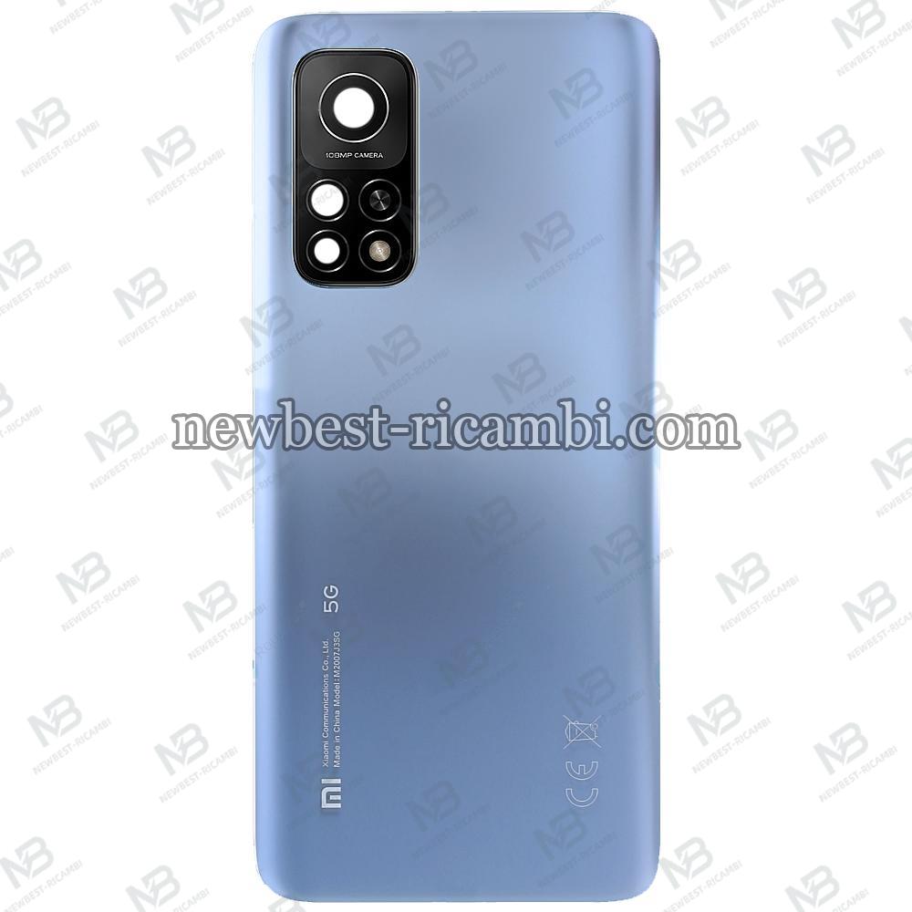 Xiaomi Mi 10T back cover+glass camera silver original