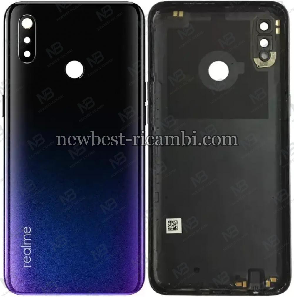 Realme 3 Back Cover Black Original