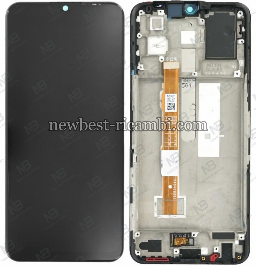 Vivo Y72 5G Touch+Lcd+Frame Black Original