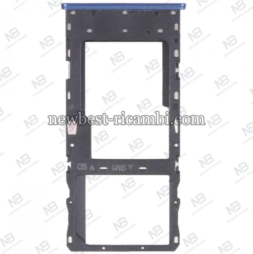 TCL 10 5G Sim Tray Blue