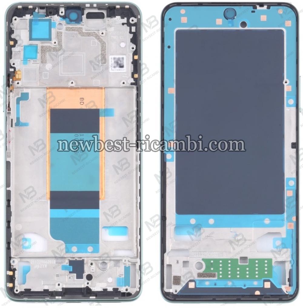 Xiaomi Poco F4 (22021211RG) Lcd Display Support Frame Green