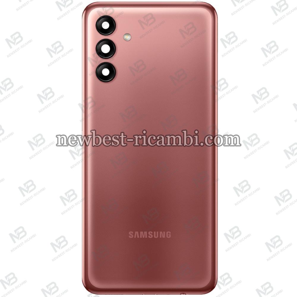 Samsung Galaxy A04s A047 Back Cover+Camera Glass Brown Original