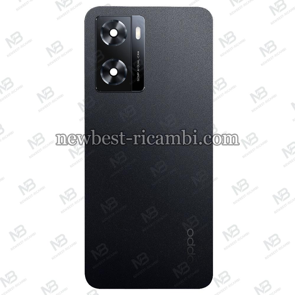 Oppo A57s 4G (CPH2385) Back Cover Black