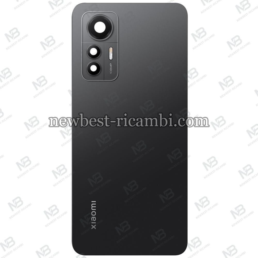 Xiaomi Mi 12 Lite 5G Back Cover+Camera Glass Black Original